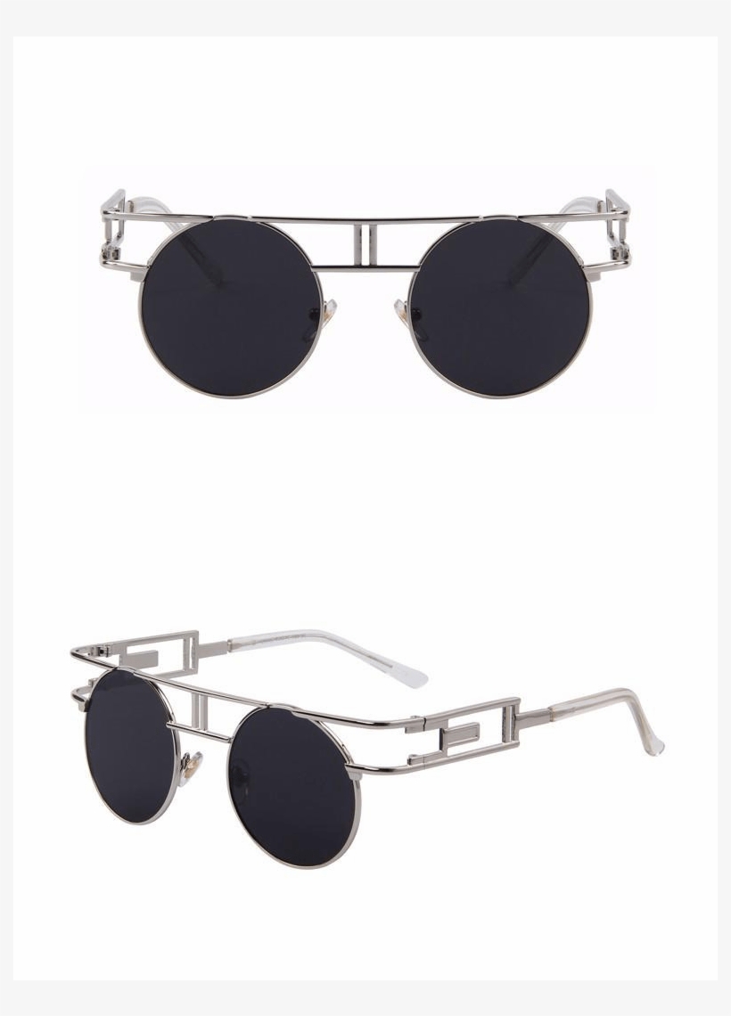 Steampunk Sunglasses - Merry's Unisex Steampunk Round Sunglasses, transparent png