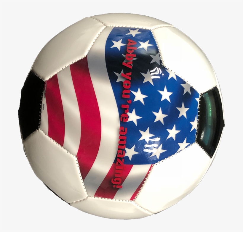 High Quality Match Custom Soccer Ball Futbol Football, - Usa Flag, transparent png