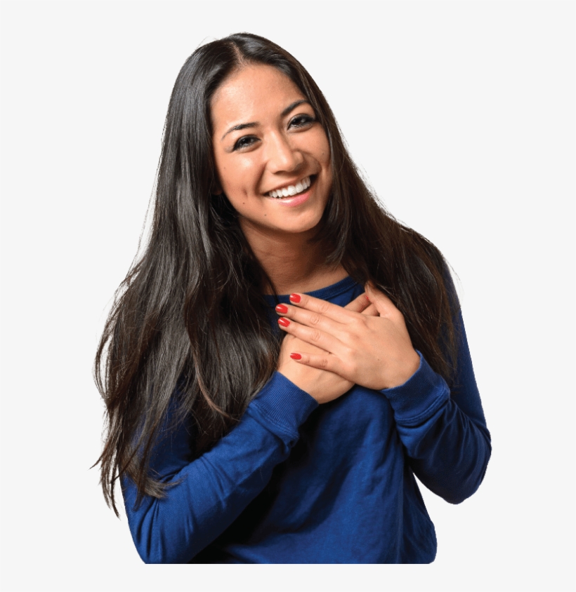 Grateful Woman, transparent png