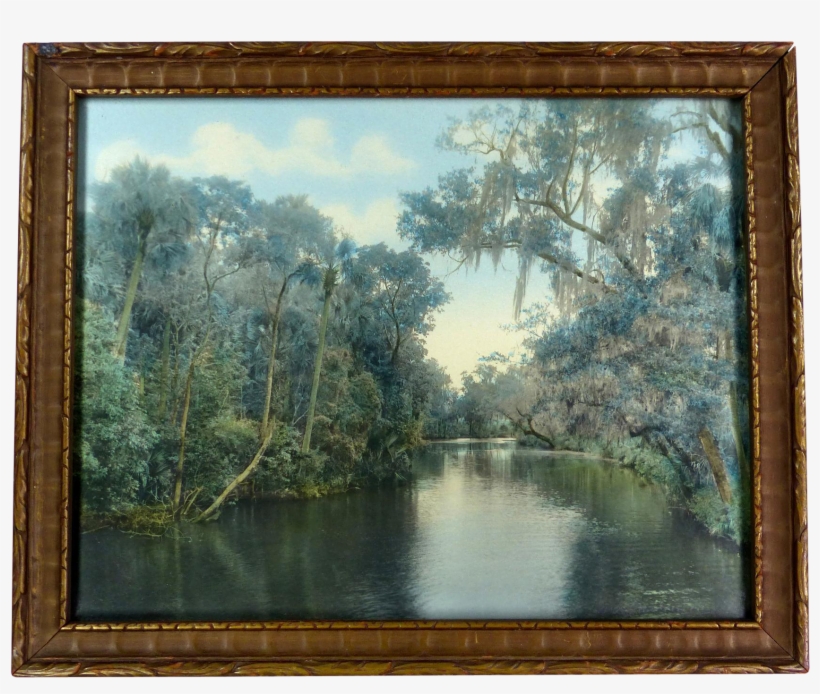 Gardiner Stunning Hand Colored Photograph Signed Framed - Framed Hand Colored Photograph, transparent png