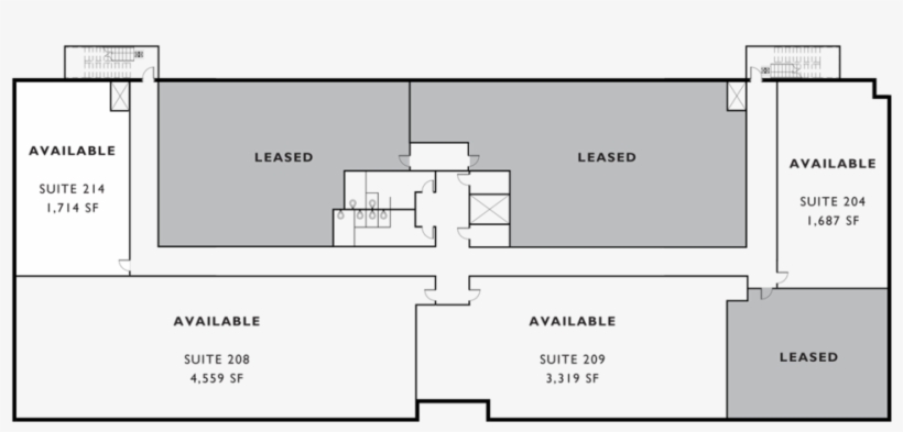 Download The Second Floor Plan For 8522 Broadway - Floor Plan, transparent png