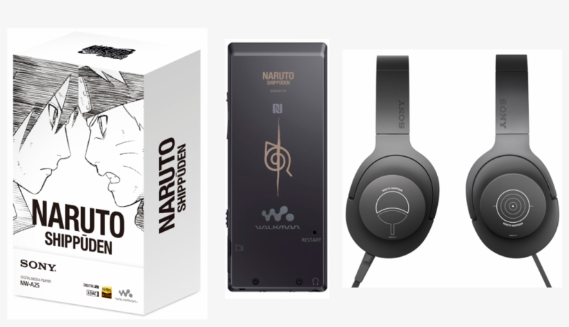 Sony's Limited Edition “naruto” Walkman And Headphones - Sony Ericsson, transparent png