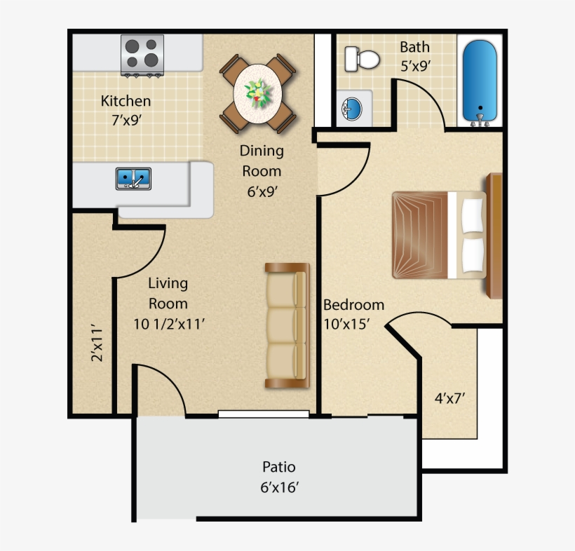 Click The For More Floor Plan Information - Floor Plan, transparent png
