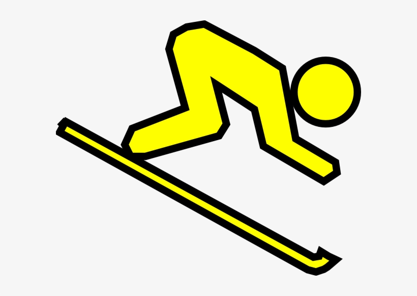 Skier Clip Art At Clipart - Cartoon Skier, transparent png