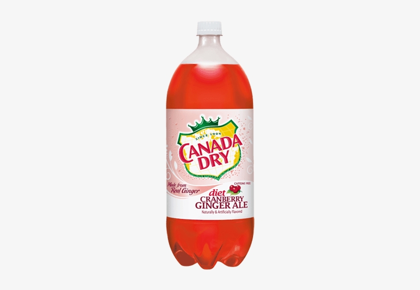 Diet Canada Dry Cranberry Ginger Ale - Canada Dry Diet Cranberry Ginger Ale, transparent png