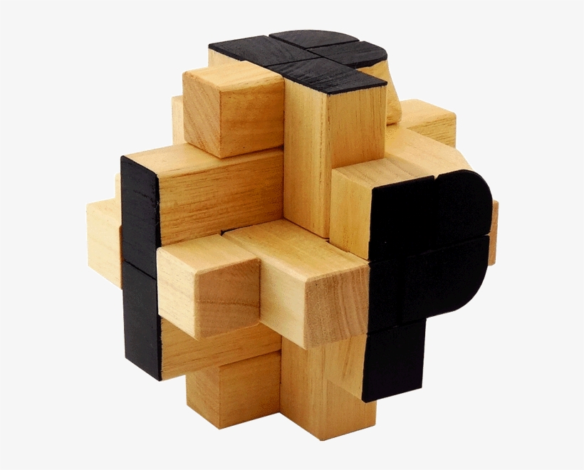 Ipp Wooden Burr 14 Piece - Jigsaw Puzzle, transparent png