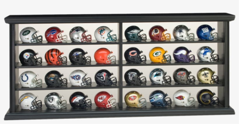 Riddell 32 Piece Wood Display Set - Ncaa Pocket Pro 2016 Helmets, transparent png
