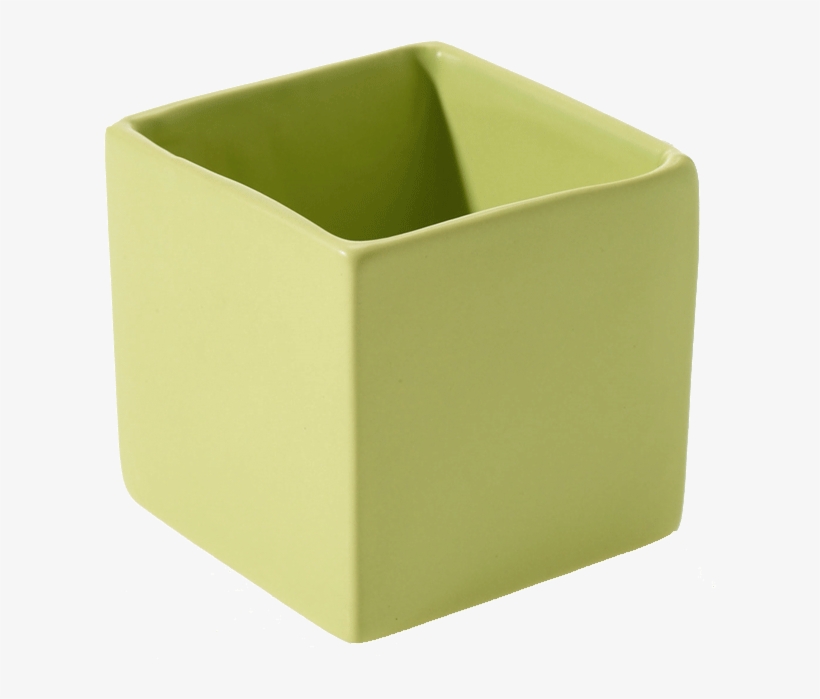 Urban Square Ceramic Container - Flowerpot, transparent png