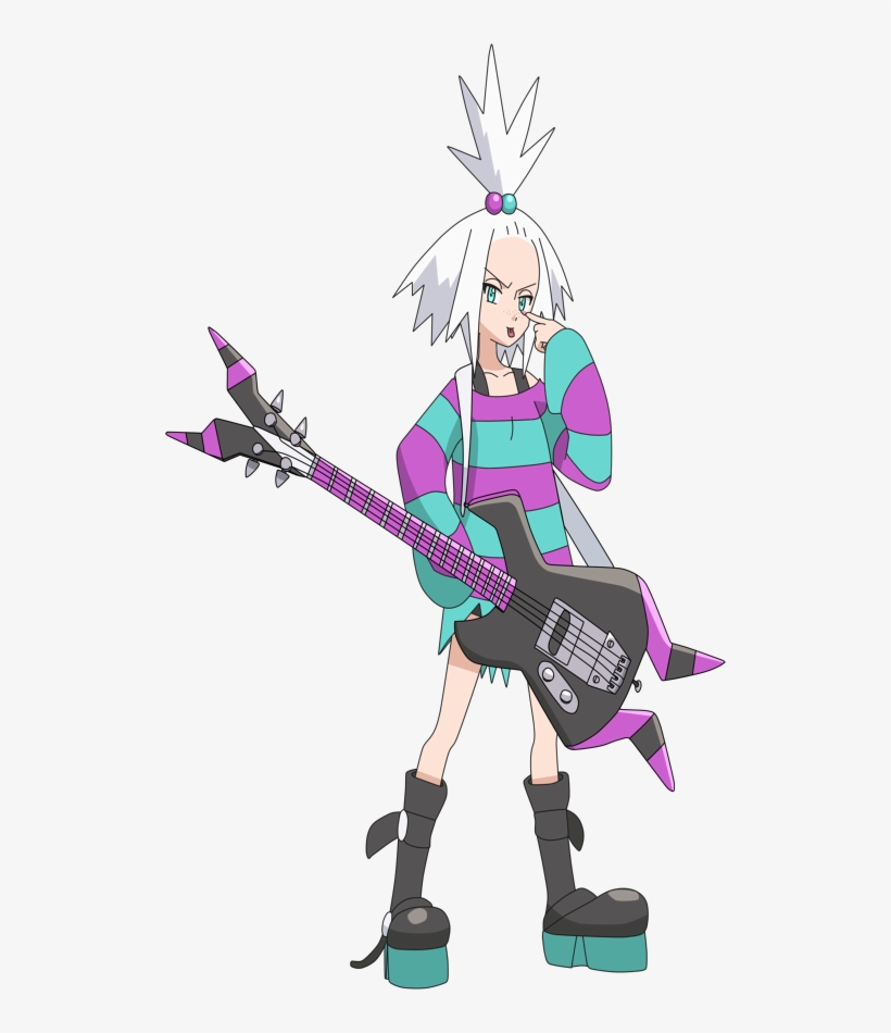 Roxie Bw Anime 2 - Roxie Pokemon Png, transparent png