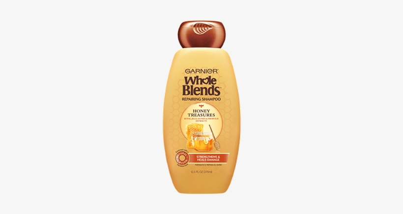 59 Garnier Whole Blends Shampoo/conditioner And $1 - Garnier Whole Blends Honey Conditioner, transparent png