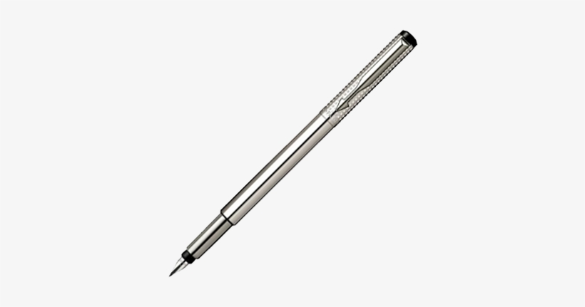 Parker Vector Stainless Steel Fountain Pen S0882000 - Fox Air Shocks, transparent png