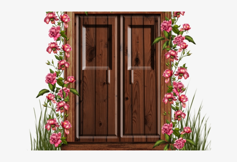 Door Clipart Wood Door - Двери Клипарт, transparent png