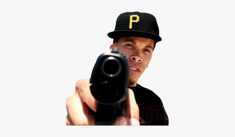 Chavista Amenazó Con Pistola A Mi Abuela Y Mi Hermana - Gun Pointing At You Png, transparent png