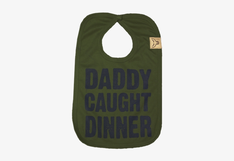 Daddy Caught Dinner™ Bib-olive - Active Tank, transparent png