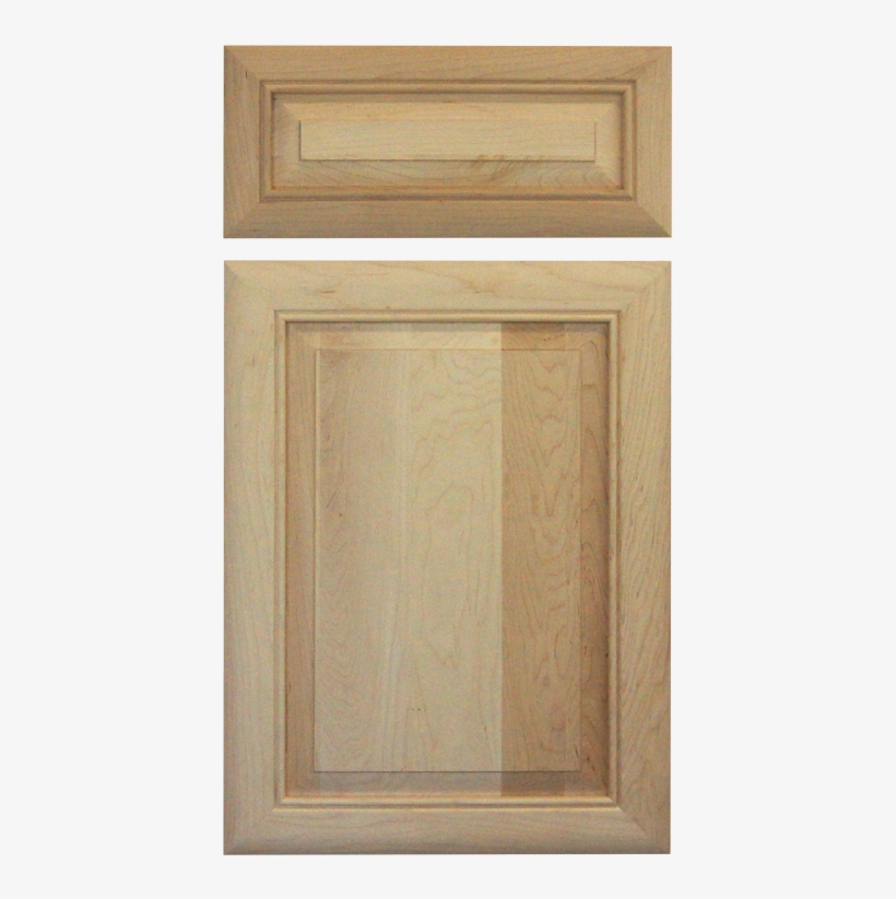 Edinburgh Raised Cherry Raw Wood Door - Door, transparent png