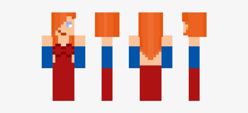 Minecraft Skin Besos - Minecraft, transparent png