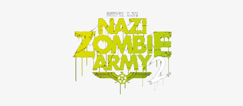 Sniper Elite - Sniper Elite Nazi Zombie Army 2 Logo, transparent png