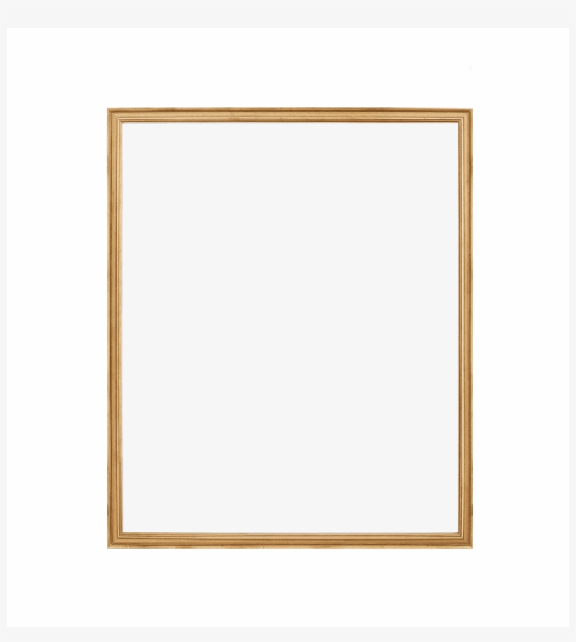 Antique Gold Wood Certificate Frame - Gold, transparent png