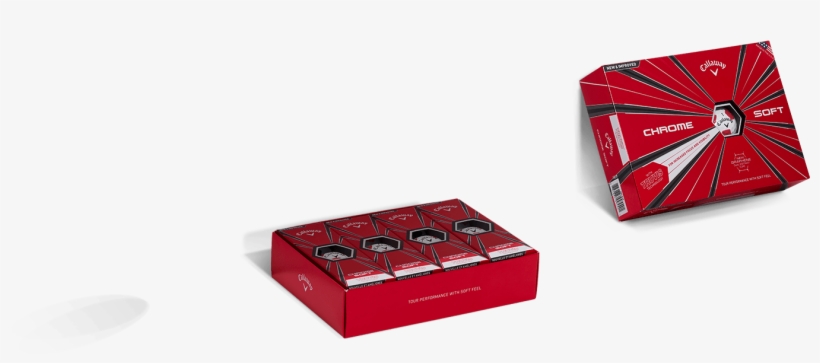 Chrome Soft Truvis Golf Ball Box - Golf Ball, transparent png