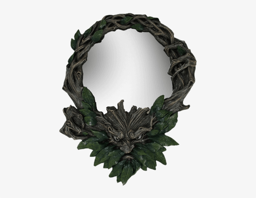 Greenman Wall Mirror - Pacific Trading Pt-11136 Greenman Mirror, transparent png