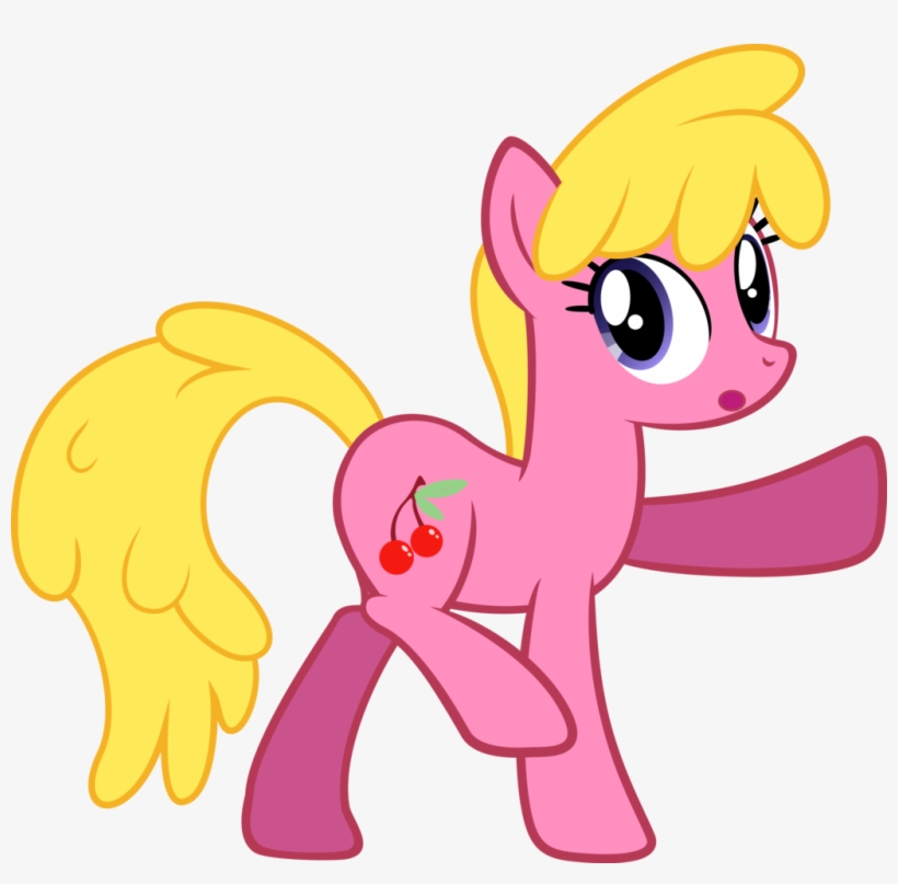 Likonan, Background Pony, Cherry Berry, Confused, Safe, - My Little Pony Cherry Berry, transparent png