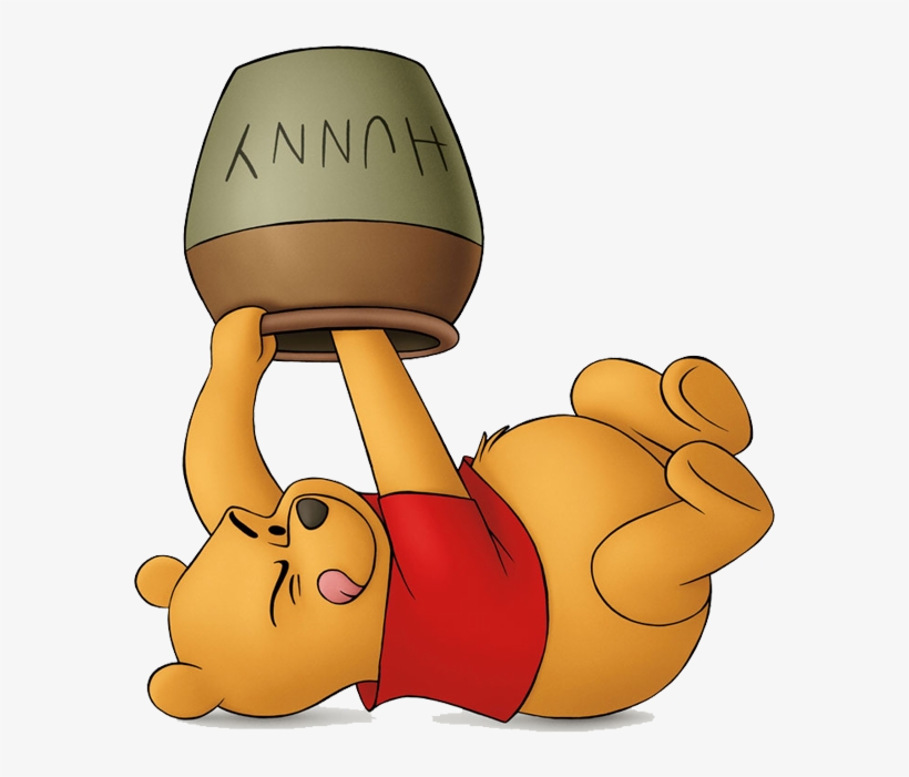 Winnie The Pooh Honey Pot - Winnie The Pooh's Hunny Pot, transparent png