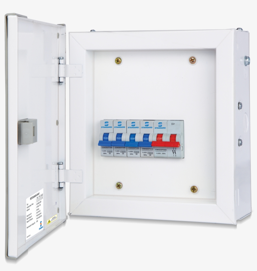 Spn Double Door Powershell Db 12 Way White - 4 Way Spn Db, transparent png