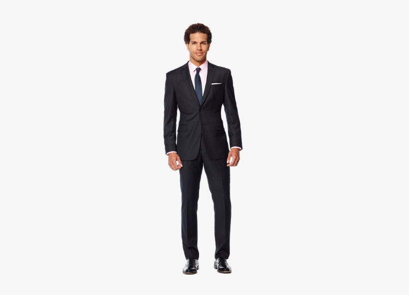 A Three Piece Suit Is Always A Sure Look - Perry Ellis Portfolio Gray Suit, transparent png