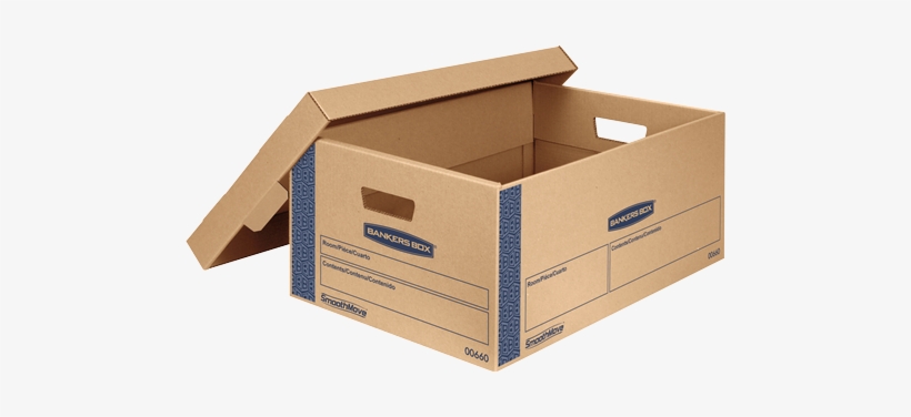 5lift-off Lid - Bankers Box 0066001 Smoothmove Prime Lift-off Lid Large, transparent png