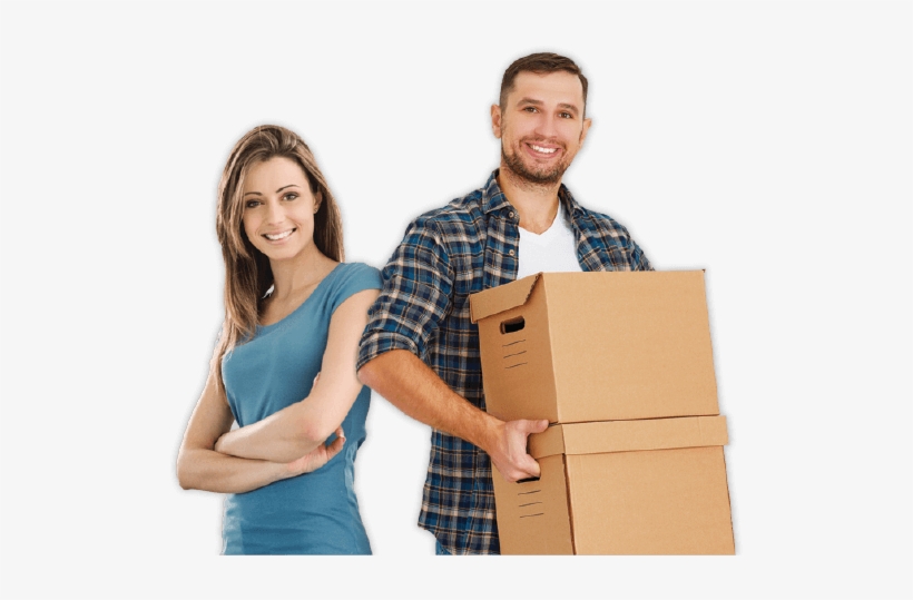 Cartersville, Ga - Woman Holding Boxes Png, transparent png