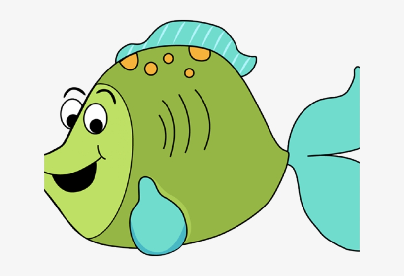 Cute Fish Cartoon Images - Clipart Fish Cartoon, transparent png