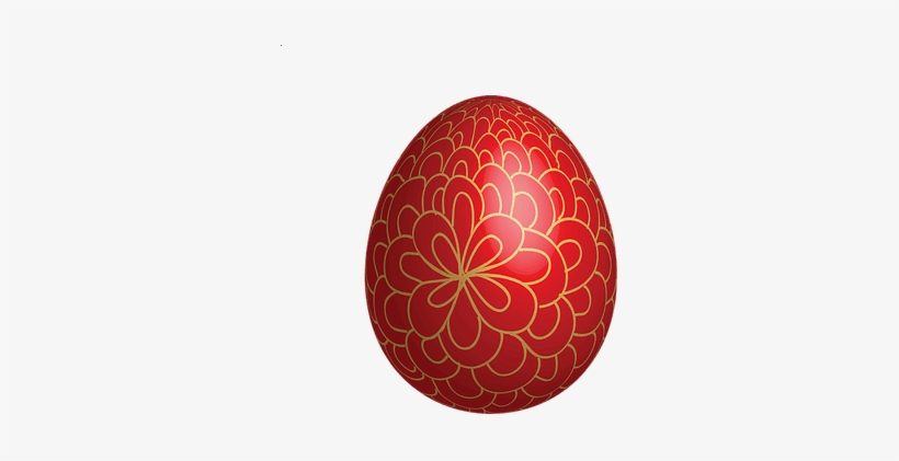 Red Easter Eggs Transparent Background, transparent png