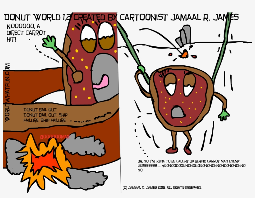 Donut World - Comics, transparent png