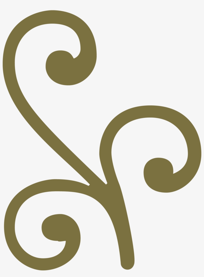 Fall Brown Garland - Calligraphy, transparent png