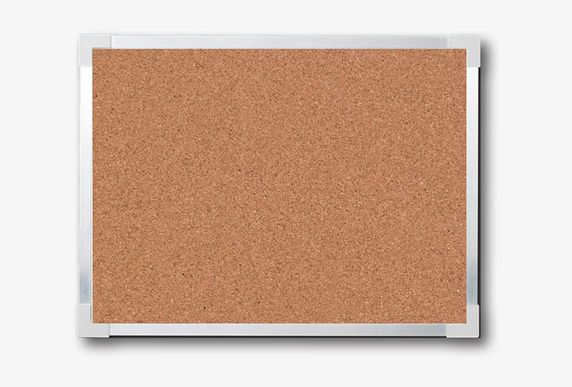 36" X 48" Aluminum Framed Cork Board - Sketch Pad, transparent png