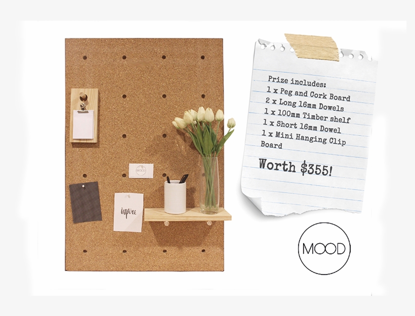 Be In To Win A Peg And Cork Board From The Mood Store - Couch, transparent png