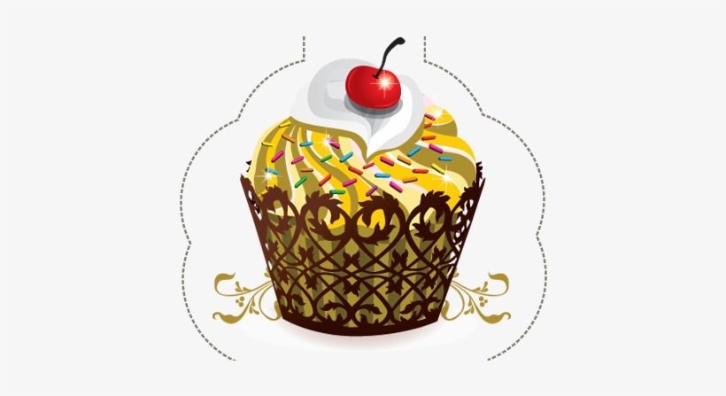 Cupcake Vector - Cake, transparent png