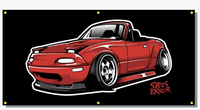 Cute Sports Car Workshop Banner - Car, transparent png