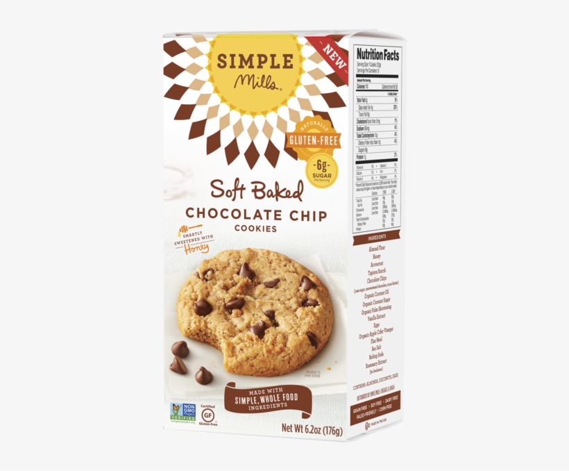 Simple Mills Soft Baked Cookies, transparent png
