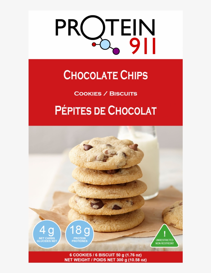 Chocolate Chips Cookies - Cookie, transparent png