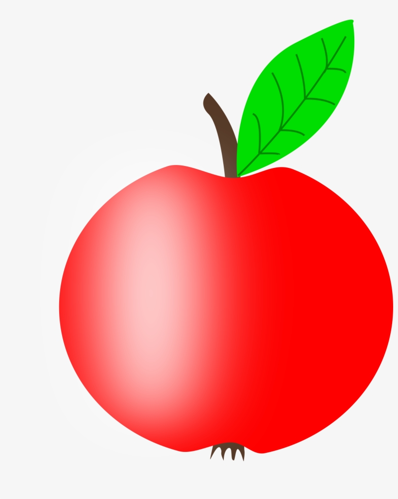 This Free Icons Png Design Of Apple Red With A Green, transparent png