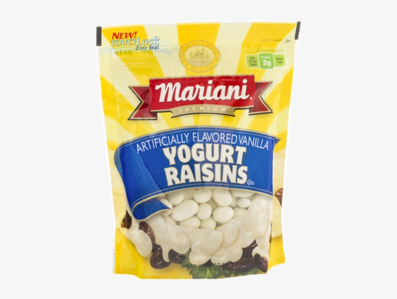Mariani Premium Vanilla Yogurt Raisins 600x600 PNG Download PNGkit