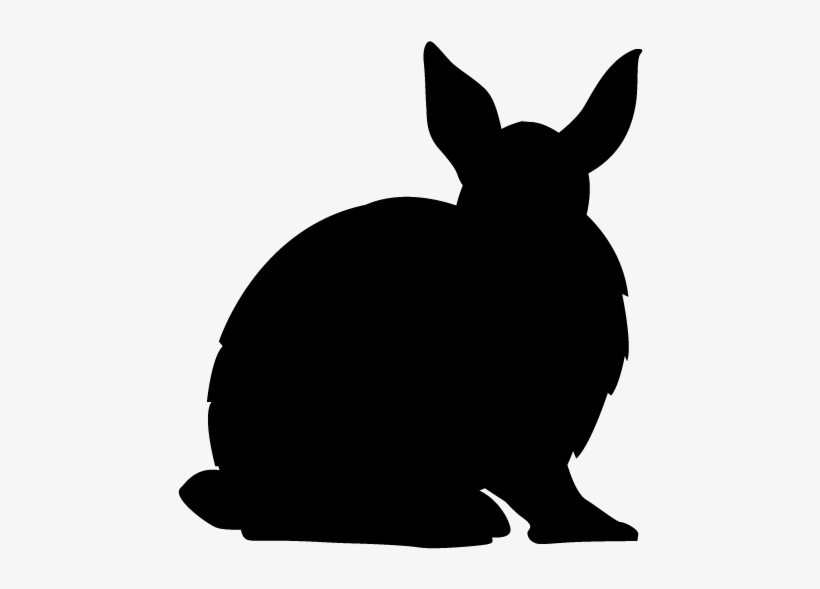 Rabbit - Silhouette - Animals Illustration - Illustration, transparent png