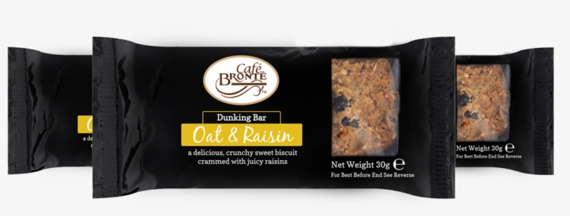 Oat & Raisin Single Dunker - Café Brontë Oat & Raisin Dunking Bars 2 X 30g, transparent png