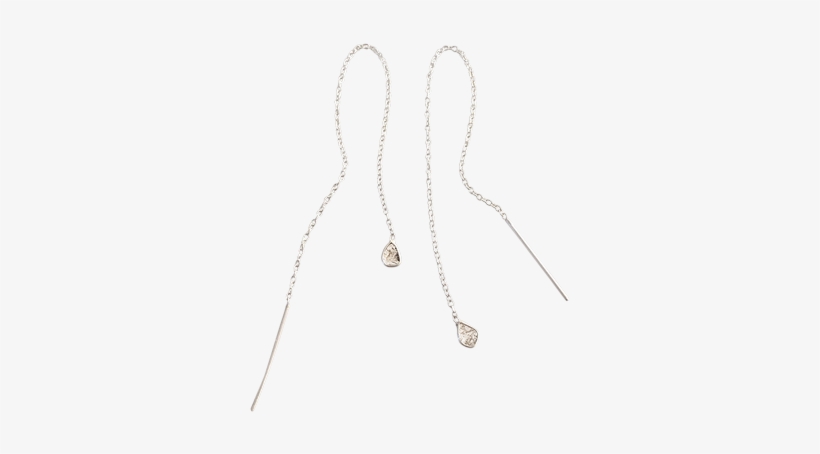 Polki Diamond Chain Earrings - Earring, transparent png