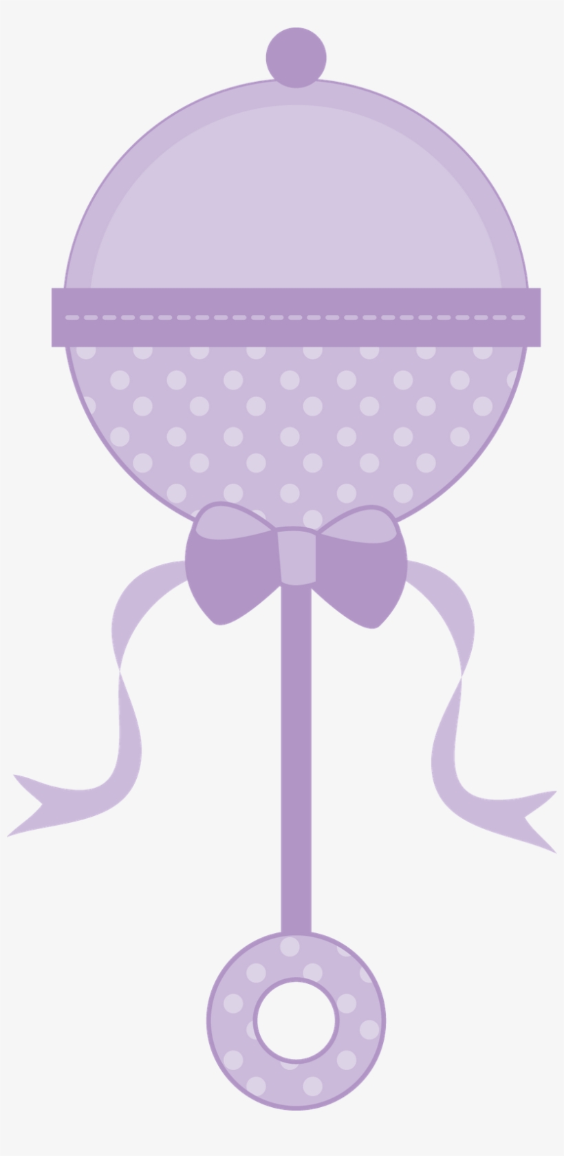 A Blue Baby Carriage - Purple Baby Rattle Clipart, transparent png