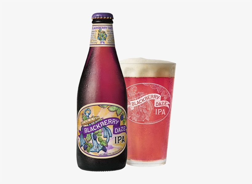 Blackberry Daze Ipa™ Bottleshot - Anchor Steam Blackberry Daze, transparent png