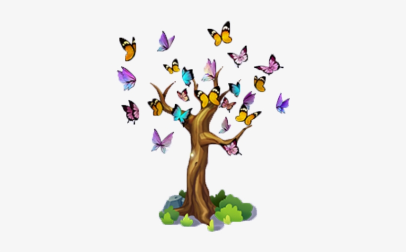 Butterfly Tree Butterfly Tree Clip Art 471x471 PNG Download PNGkit