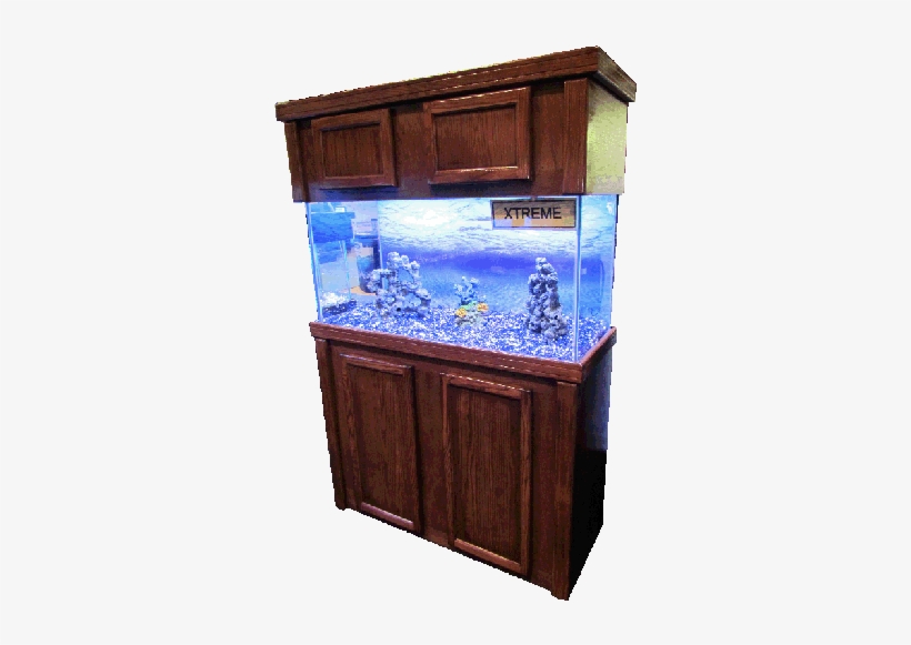 75 Or 90 Gallon Fish Tank Stand - Cherry Aquarium Stand, transparent png