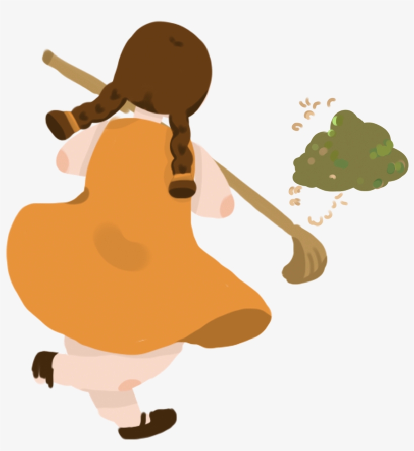 Chicas De Dibujos Animados Para Limpiar Decoraciones - Portable Network Graphics, transparent png